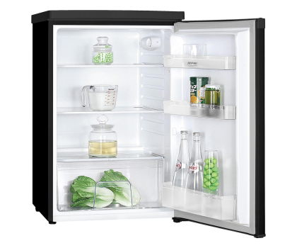 Lodówka i zamrażarka Lodówka MPM 131-CJ-18/AA Mini 85cm Ciemny Inox 127L
